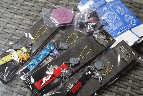 Transformers keychain set - transformers,